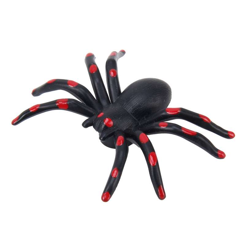 2 PCS Universal Spider Shape Car Motor Bicycle Tire Valve Caps (Red)