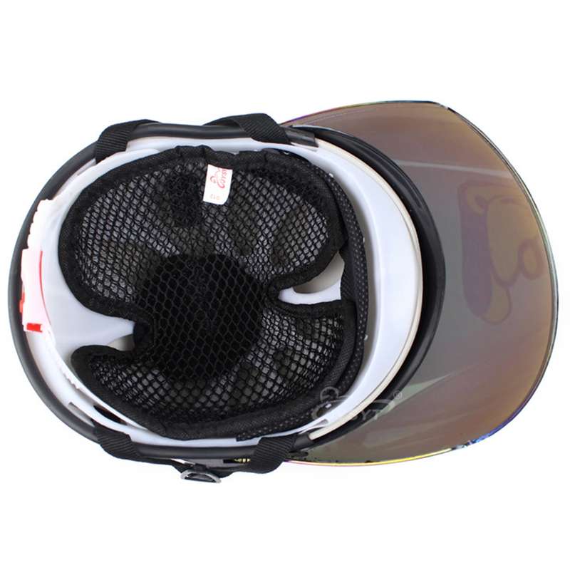 Motorcycle Helmet Breathable Heat Insulation Protector Mat, Size: 26*20cm(Random Color Delivery)