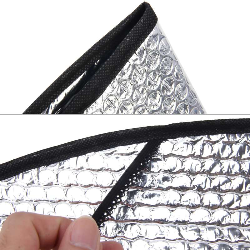 10 PCS Motorcycle Electric Car Sun Cushion Pad Heat Reflective Sheet Aluminum Sheet Sun Shade Car Ma