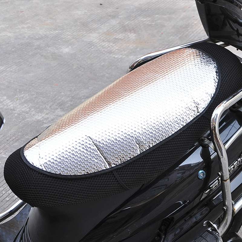 10 PCS Motorcycle Electric Car Sun Cushion Pad Heat Reflective Sheet Aluminum Sheet Sun Shade Car Ma
