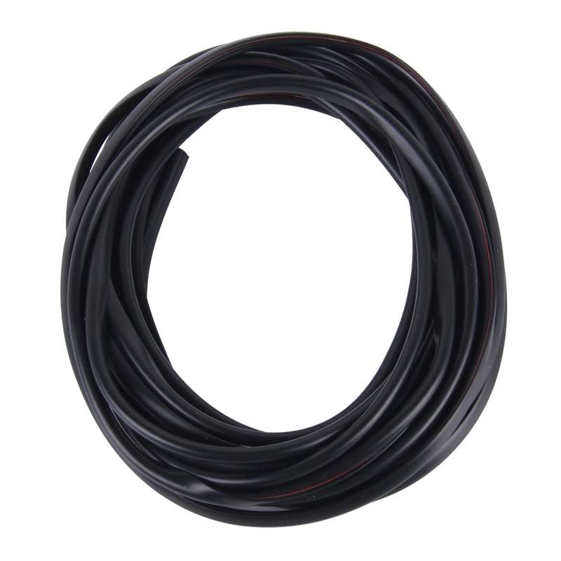 5m Car Decorative Strip PVC Chrome Decoration Strip Door Seal Window Seal(Blue)