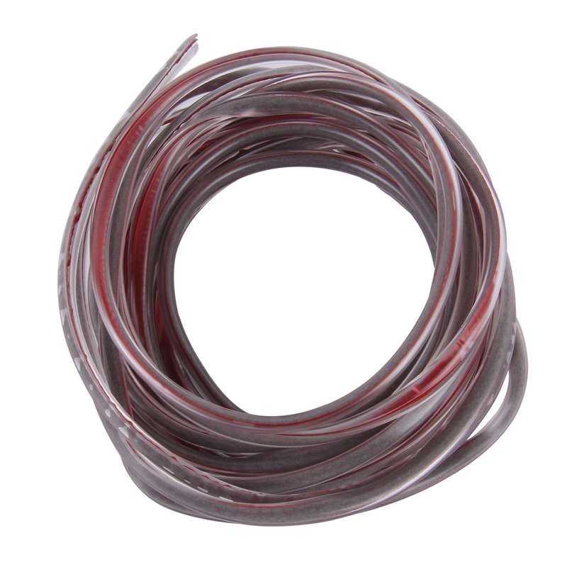 5m Car Decorative Strip PVC Chrome Decoration Strip Door Seal Window Seal(Blue)