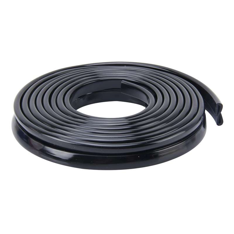 5.6m Car Decorative Strip Rubber Chrome Decoration Strip Door Seal Window Seal(Red)