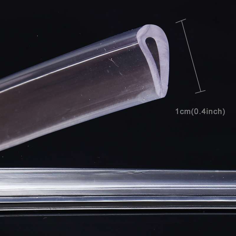 5.6m Car Decorative Strip Rubber Chrome Decoration Strip Door Seal Window Seal(Red)