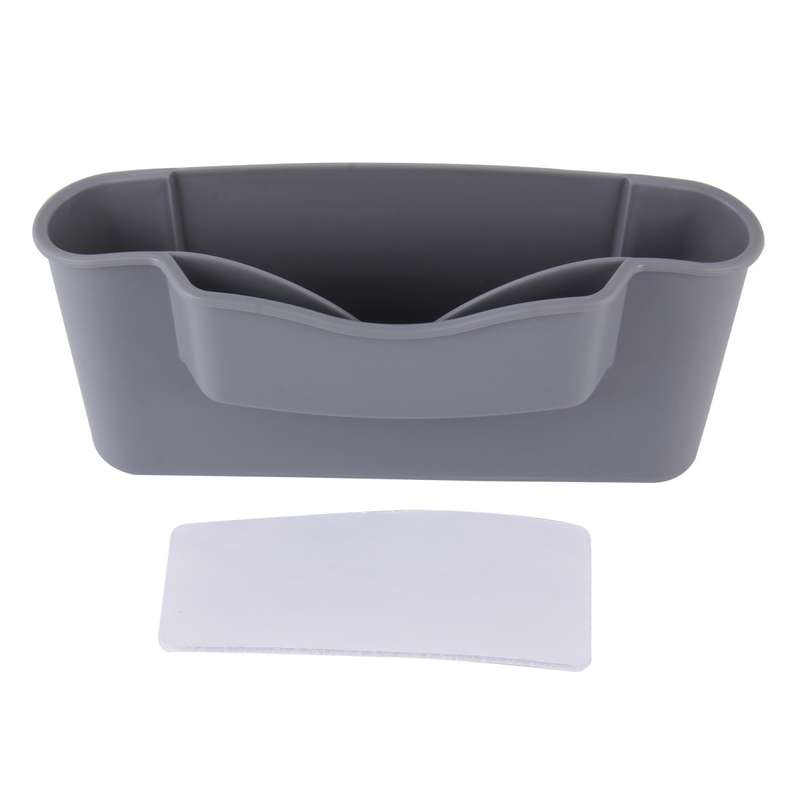Car TPA Carrying Organizer Storage Box for Phone Coin Key and Other Small Items(Grey)