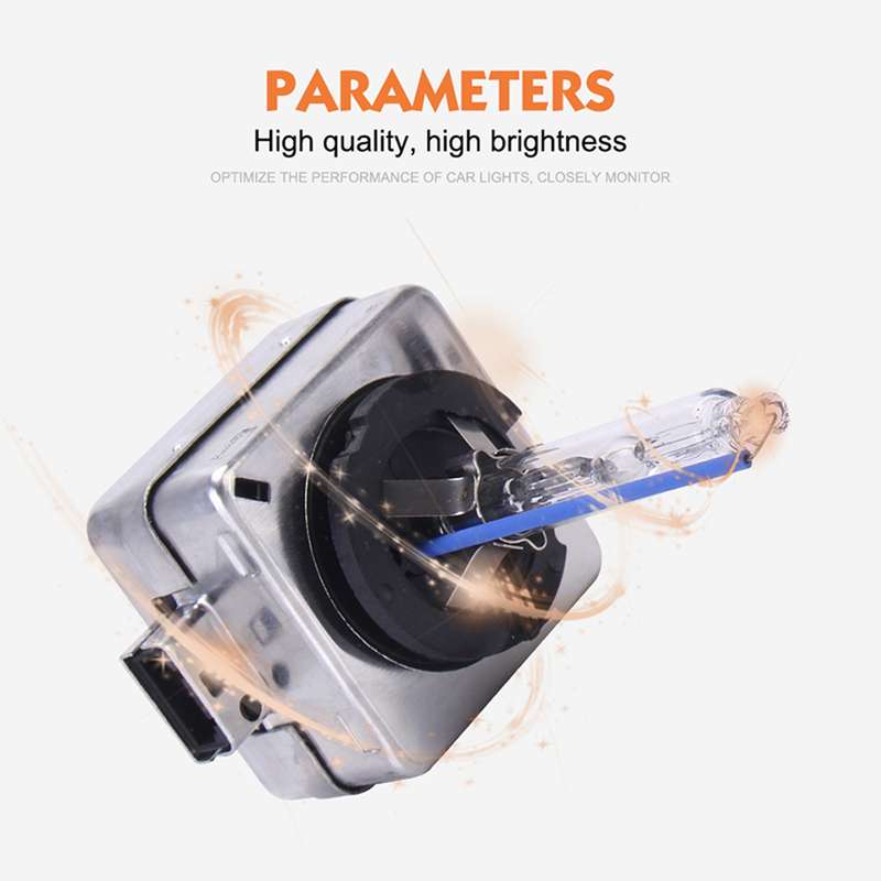 2 PCS D1R 35W 3800 LM 8000K HID Bulbs Xenon Lights Lamps, DC 12V(White Light)