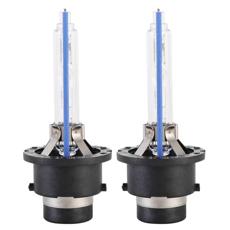 2 PCS D4S 35W 3800 LM 8000K HID Bulbs Xenon Lights Lamps, DC 12V(White Light)
