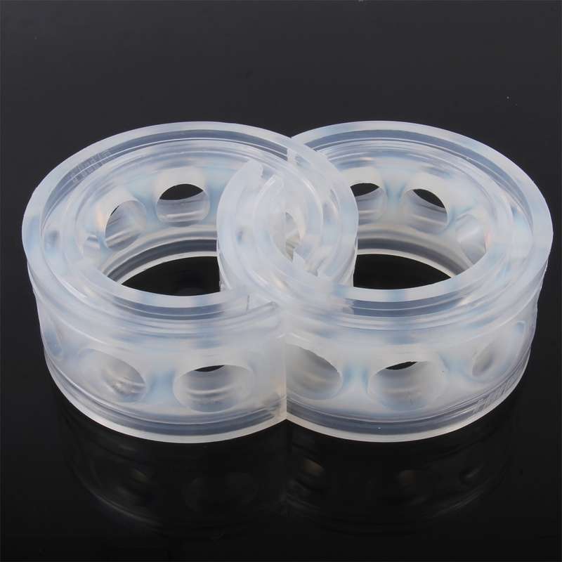 2 PCS Car Auto C+ Type Shock Absorber Spring Bumper Power Cushion Buffer, Spring Spacing: 32mm, Coll