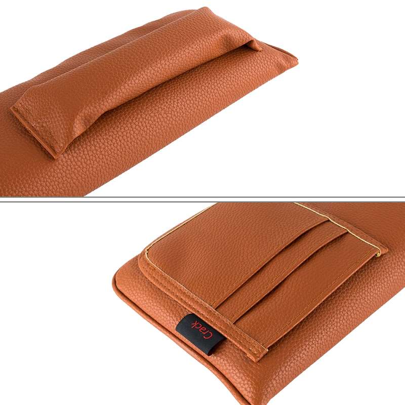A Pair Universal Car Seat Catcher Gap Console Filler Seat Side Pocket Organizer Catcher Leak-Proof S