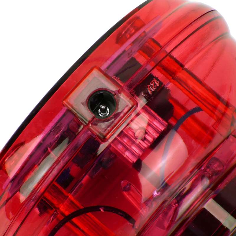 Car Auto Plasma Magic Ball Sphere Lightening Lamp with Hand-Touching Changing Pattern Model(Red)