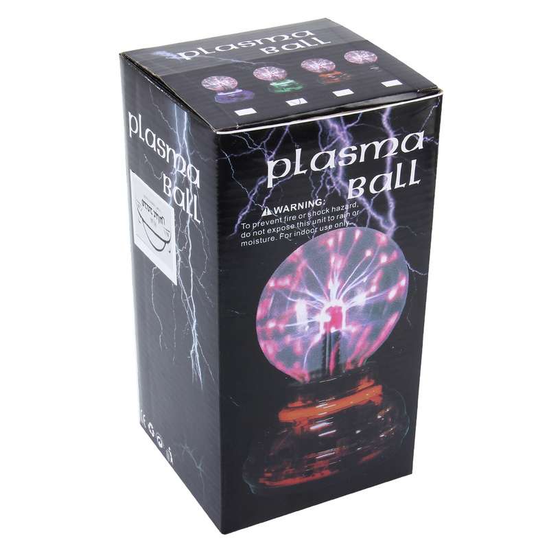 Car Auto Plasma Magic Ball Sphere Lightening Lamp with Hand-Touching Changing Pattern Model(Green)