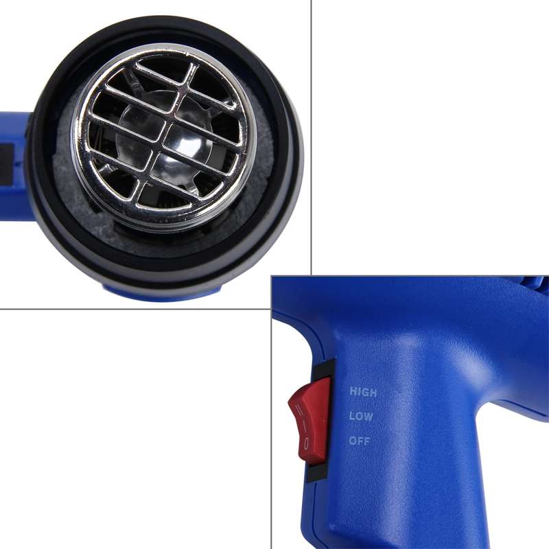 DINGGUAGUA 1800W Industrial Heavy Duty Professional Adjustable Temperature from 50 Degrees Celsius t