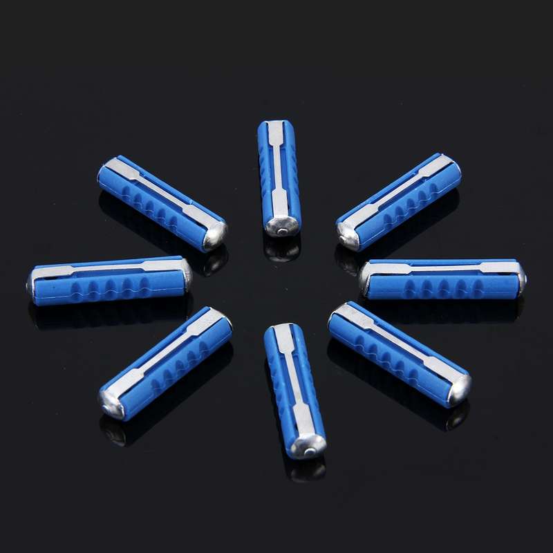 100 PCS Car Auto Fuse European Automotive Fuse (30A Green)