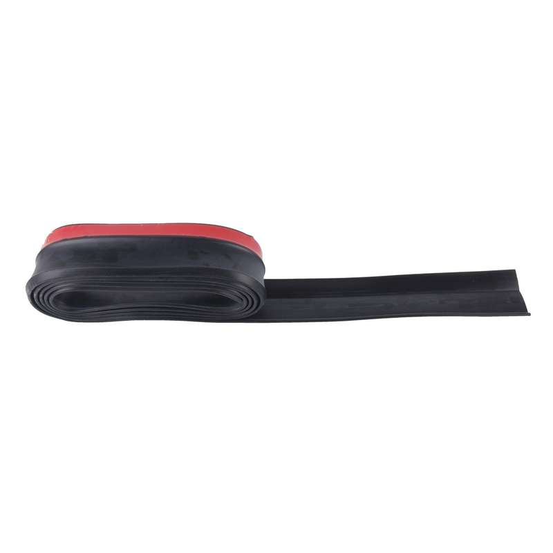 Universal 2.5m Car Front Bumper Lip Splitter Spoiler Skirt Adhesive Protector(Red)