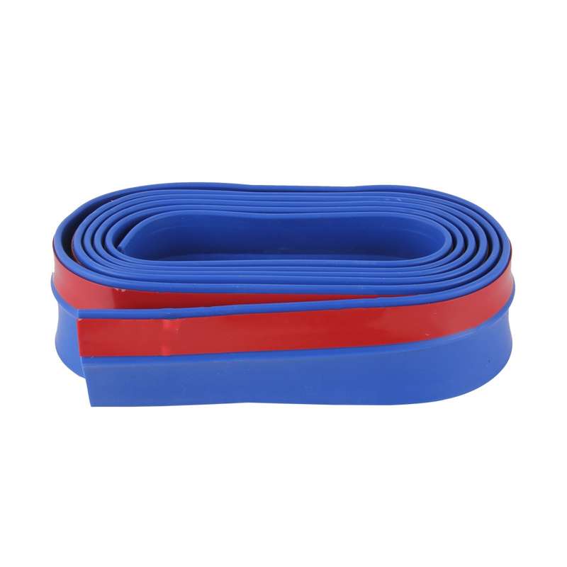 Universal 2.5m Car Front Bumper Lip Splitter Spoiler Skirt Adhesive Protector(Red)