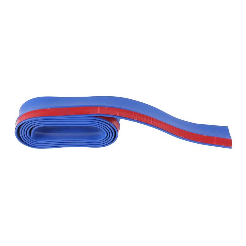 Universal 2.5m Car Front Bumper Lip Splitter Spoiler Skirt Adhesive Protector(Red)