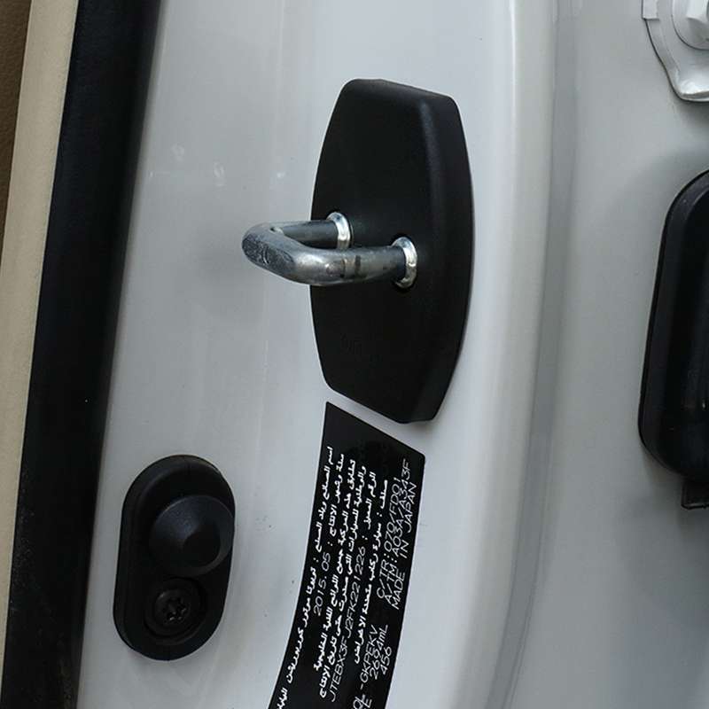 4 PCS Car Door Lock Buckle Decorated Rust Guard Protection Cover for DS3 DS4 DS5 DS5LS DS6