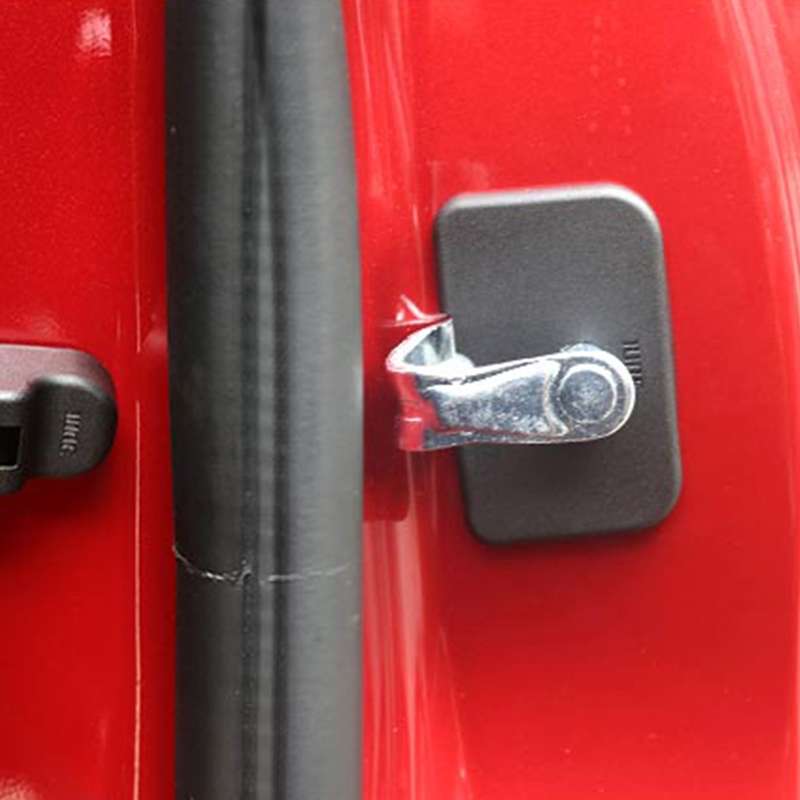 4 PCS Car Door Lock Buckle Decorated Rust Guard Protection Cover for LandWind X7 X8 MG5 Rattan Roewe