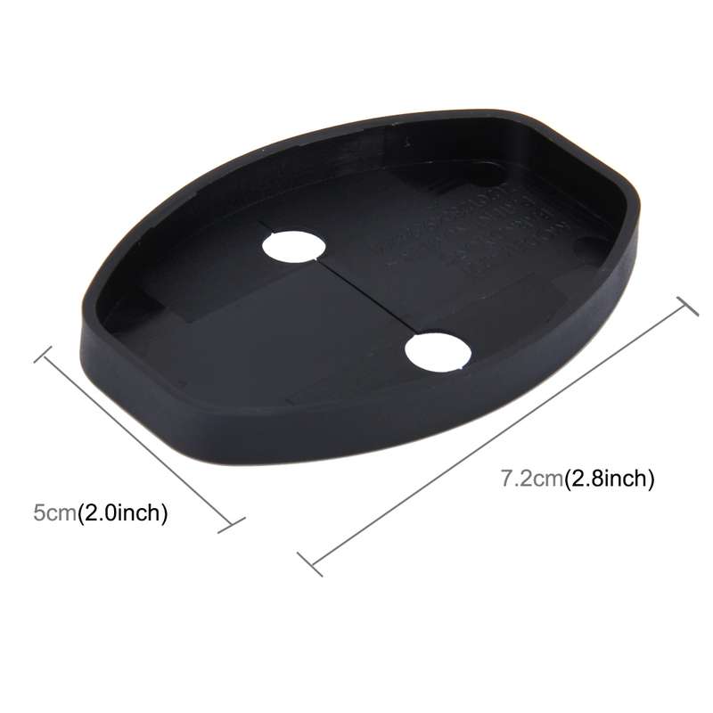 4 PCS Car Door Lock Buckle Decorated Rust Guard Protection Cover for Audi A4L Q3 Q5 Q7 Porsche Cayen