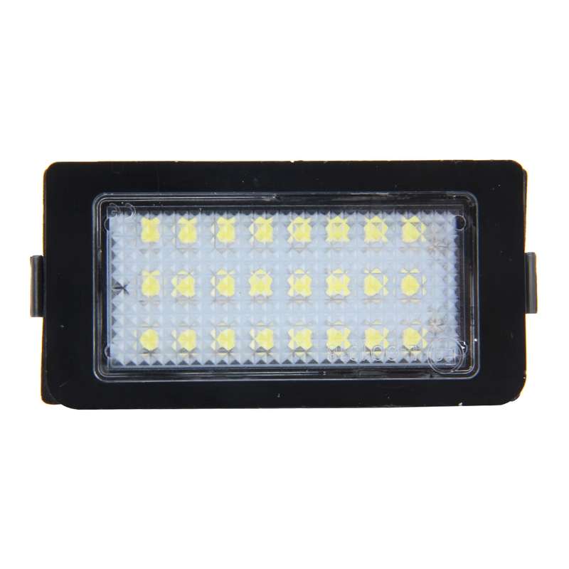 2 PCS Canbus License Plate Light with 24 SMD-3528 Lamps for BMW E38(White Light)