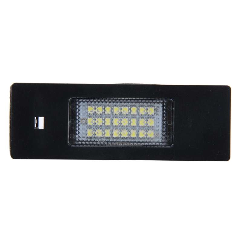 2 PCS License Plate Light with 24 SMD-3528 Lamps for BMW E81/E82/E90/E91/E92/E93/E60/E61/E39 (White
