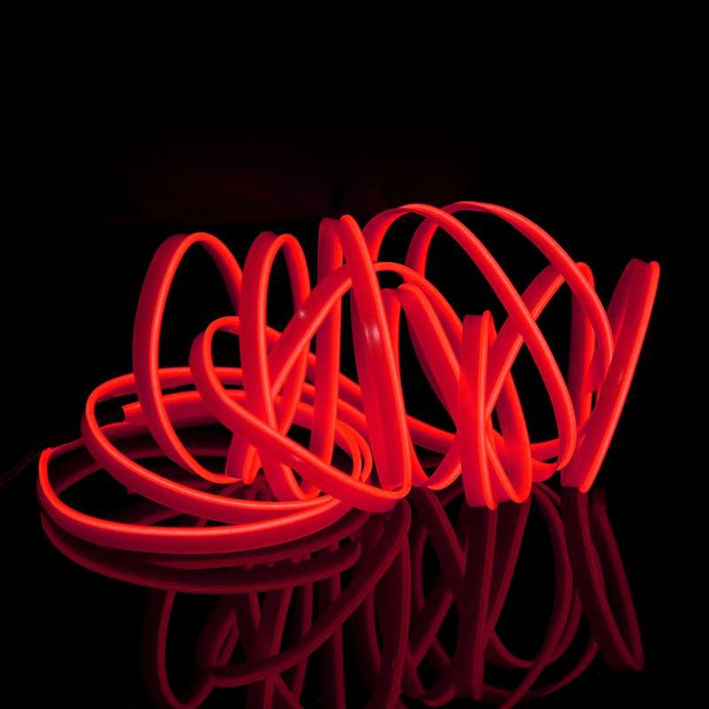3m Cold Light Flexible LED Strip Light For Car Decoration(Purple Light)