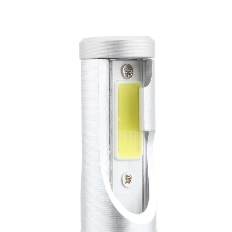 2 PCS H4 18W 1800 LM 6000K IP68 Canbus Constant Current Car LED Headlight with 2 COB Lamps, DC 9-36