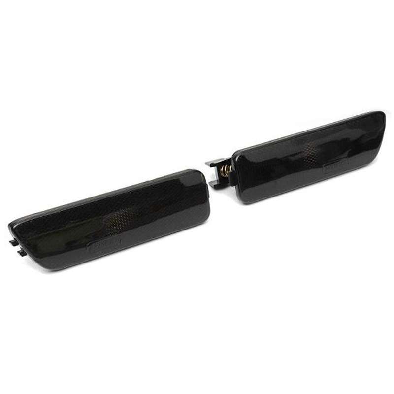 2 PCS Front Bumper Clearance Lights Housing without Bulb Replacement 1JM945071 / 1JM945072 for VW Go