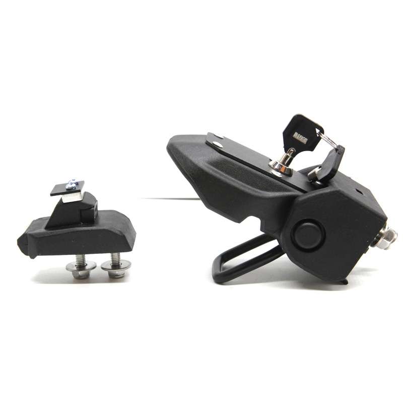 2 PCS Car Anti-Theft Hood Latch Locking Catch Buckle Engine Cover with Lock for Jeep Wrangler JL 201