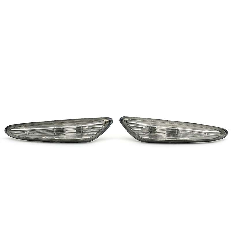 2 PCS Car Side Marker Lights / Turn Signal Lights Housing without Bulbs 63 13 7 165 742 / 63 13 7 16