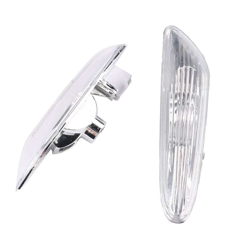 2 PCS Car Side Marker Lights / Turn Signal Lights Housing without Bulbs 63 13 7 165 742 / 63 13 7 16