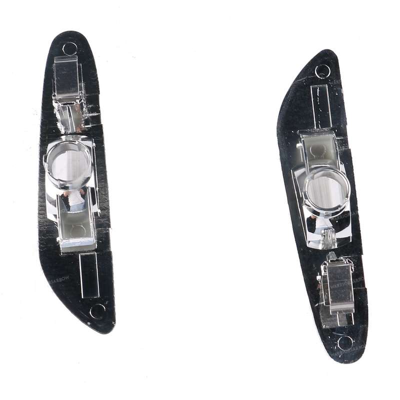 2 PCS Car Side Marker Lights / Turn Signal Lights Housing without Bulbs 63 13 7 165 742 / 63 13 7 16