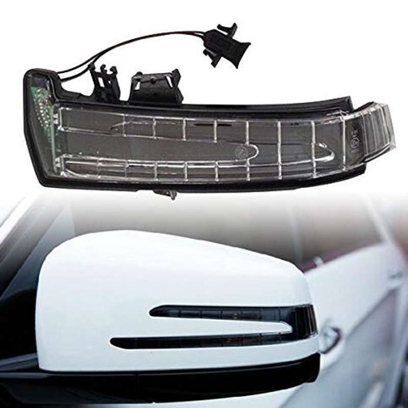 Car DC12V 1.8W LED Left Side Rear View Mirror Turn Signal Light Indicator Lamp A3159540C / A3159539C