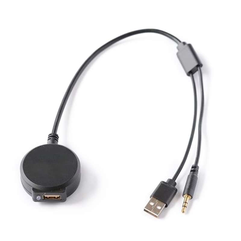 Universal Car Bluetooth Adapter Radio Stereo AUX Cable Adapter AUX USB Interface