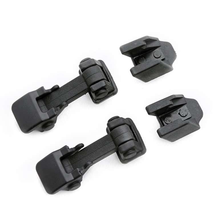 2 PCS Car Door Off Side View Mirror Rectangular Reversing Mirrors for Jeep Wrangler JK 2007-2017