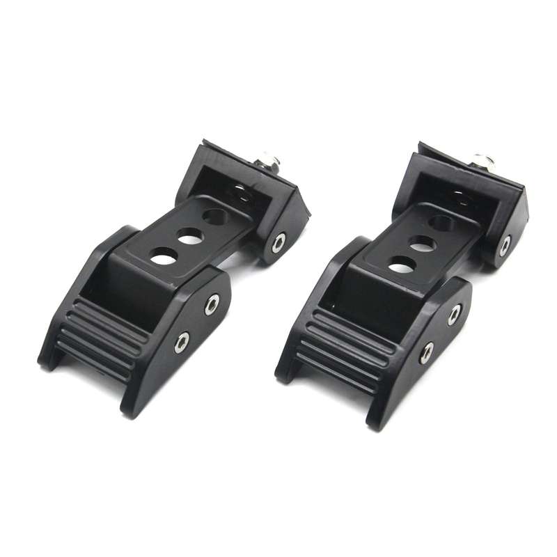 2 PCS Car Three Holes Hood Latch Locking Catch Buckle Engine Cover for Jeep Wrangler JK 2007-2017
