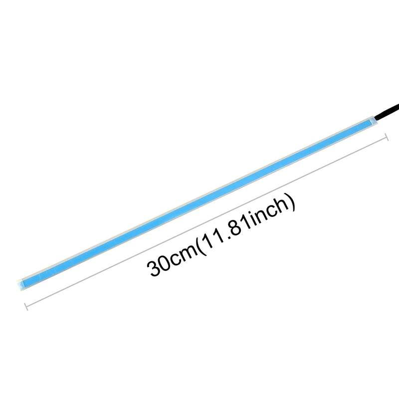 2 PCS 30cm DC12V 4.2W Ultra-thin Car Auto Double Colors Turn Lights / Running Lights, with LED SMD-2