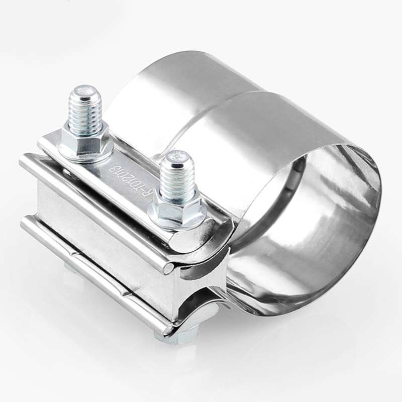 2.5 inch Car Turbo Exhaust Downpipe Stainless Steel Lap Joint Band Clamp