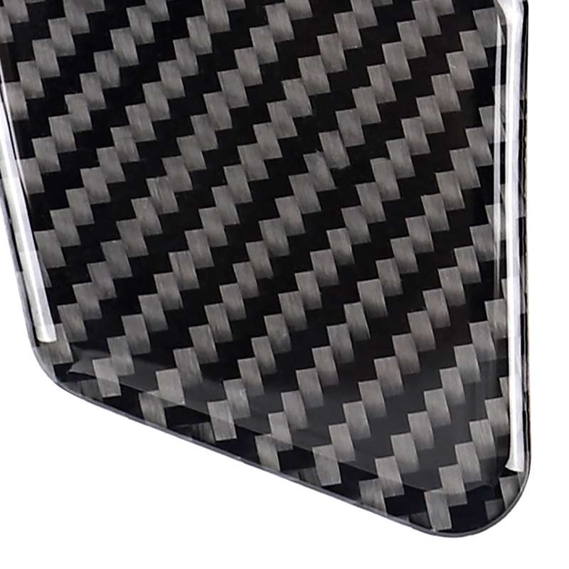 4 PCS Car Solid Color Carbon Fiber Door Inner Handle Wrist Panel Decorative Sticker for Mercedes-Ben