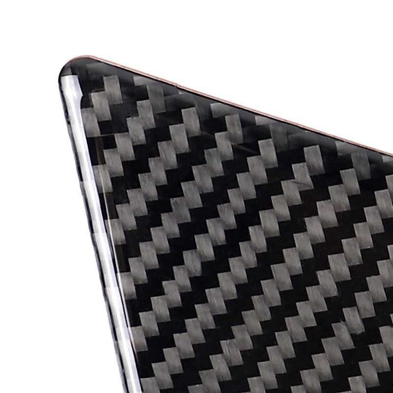 4 PCS Car Solid Color Carbon Fiber Door Inner Handle Wrist Panel Decorative Sticker for Mercedes-Ben