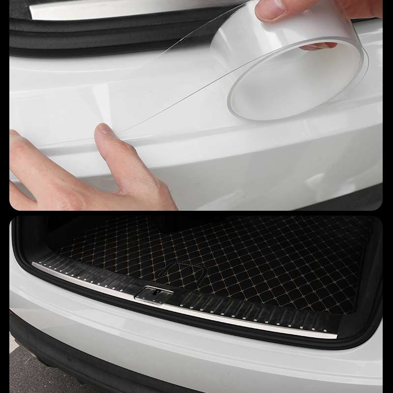 Universal Car Door Invisible Anti-collision Strip Protection Guards Trims Stickers Tape, Size: 7cm x