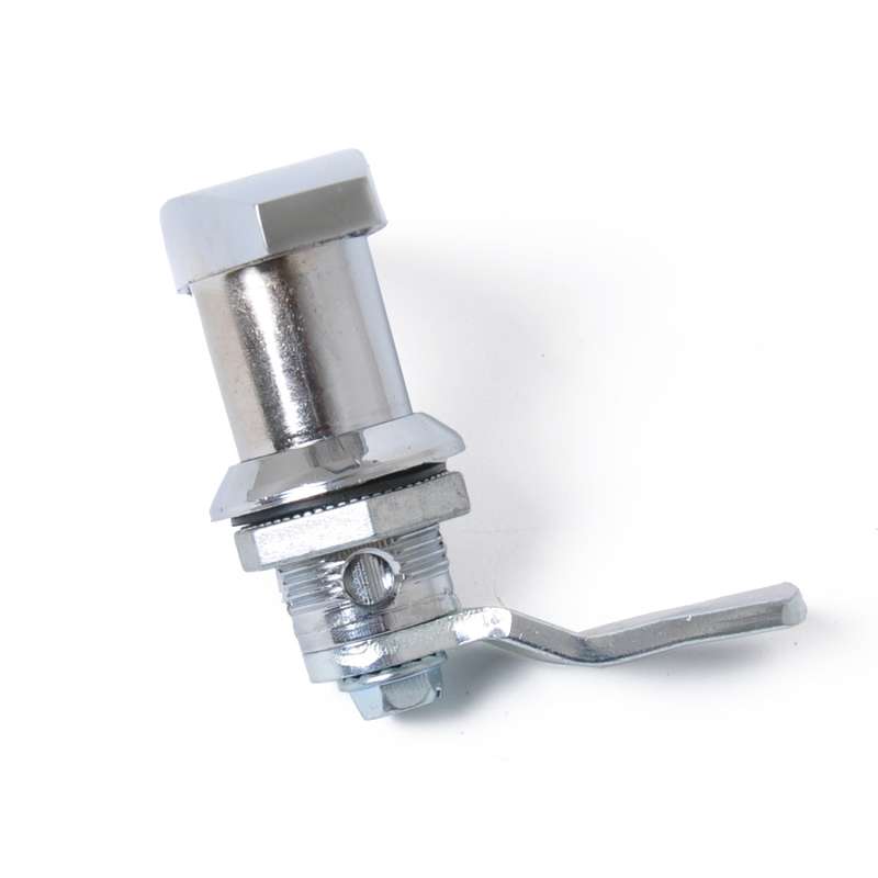 2 PCS Silver T Shape Handle Paddle Entry Door Latch & Keys Tool Box Lock for Trailer / Yacht / Truck