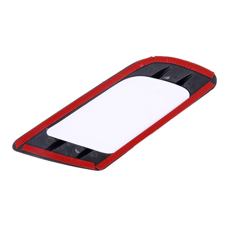 2 PCS Euro Style Plastic Decorative Air Flow Intake Turbo Bonnet Hood Side Vent Grille Cover With Se
