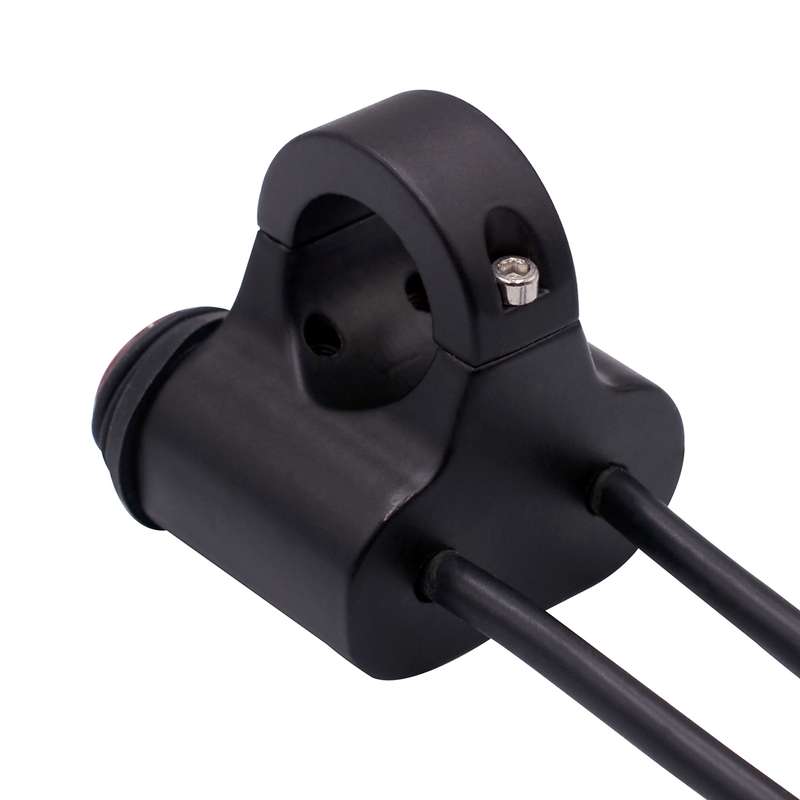 Motorcycle Headlight Auxiliary Light Waterproof Aluminum Alloy Double Flash Switches with Indicator
