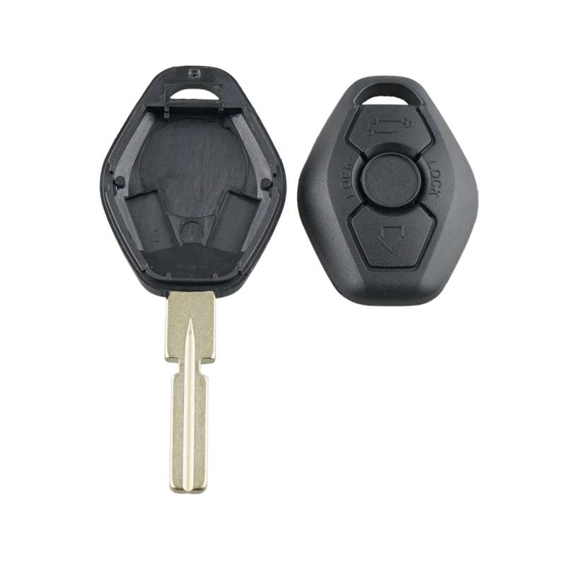 For BMW 1 / 3 / 5 / 6 / 7 Series & X3 / X5 / Z3 / Z4 Car Keys Replacement Car Key Case, with HU58 Bl