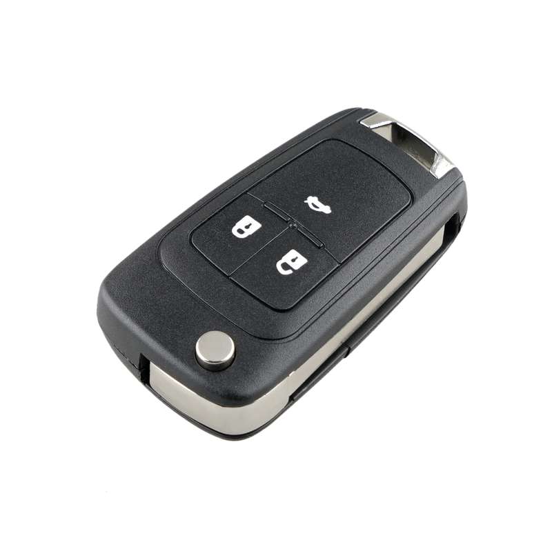 For Opel Car Keys Replacement 3 Buttons Car Key Case with Foldable Key Blade