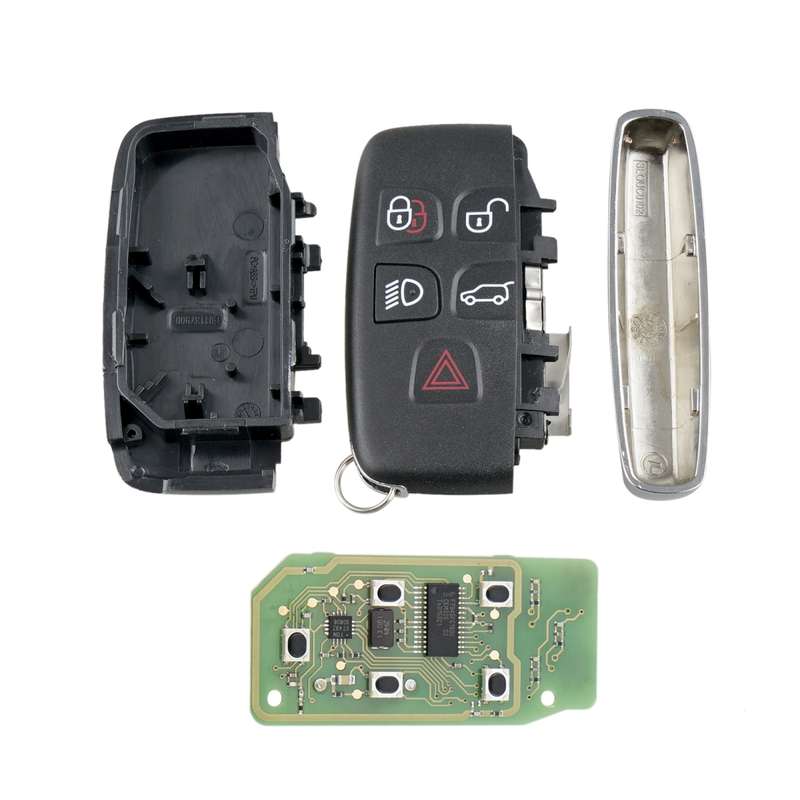 For Jaguar / Land Rover Intelligent Remote Control Car Key with Integrated Chip & Battery, Frequency