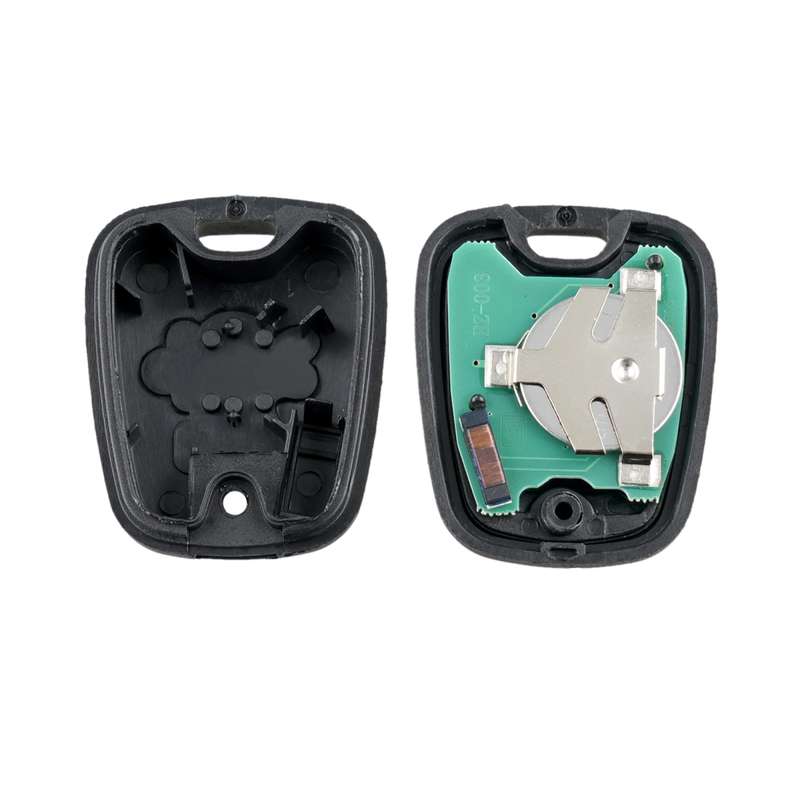 For PEUGEOT 206 2 Buttons Intelligent Remote Control Car Key with Integrated Chip & Battery, Frequen