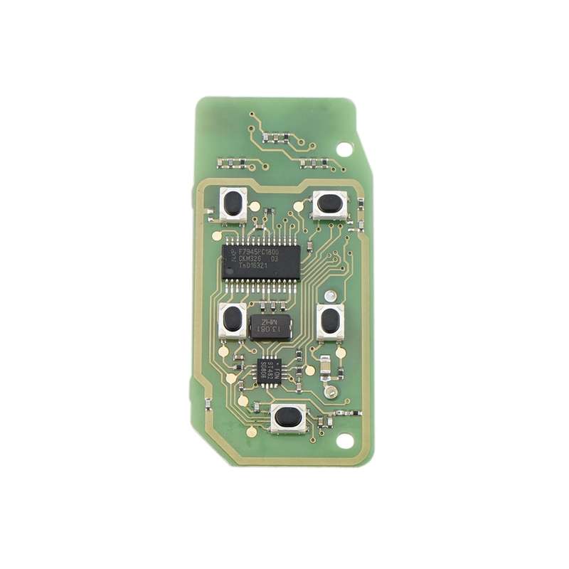 For PEUGEOT 206 / 307 2 Buttons Intelligent Remote Control Car Key with Integrated Chip & Battery, w