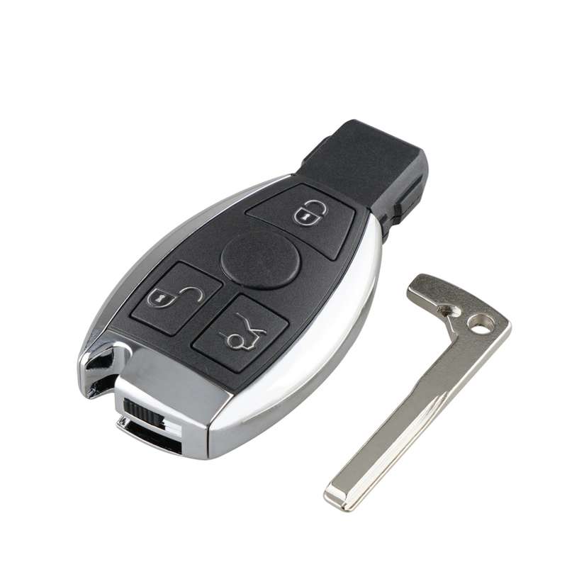 For Mercedes-Benz BGA Intelligent Remote Control Car Key with Integrated Chip & Battery, Frequency: